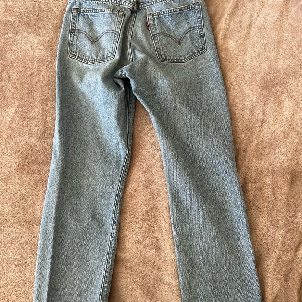 Levi wedgie straight W25 L 26 original price $98 - Picture 2 of 6